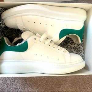 Alexander McQueen Men’s White/Green Oversized Sneaker Size 47 (Men’s 13/14)